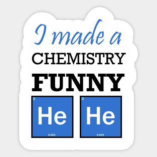 I made a chemistry funny hehe Sticker